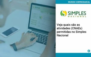 Veja Quais São As Atividades Cnaes Permitidas No Simples Nacional - WebGroup