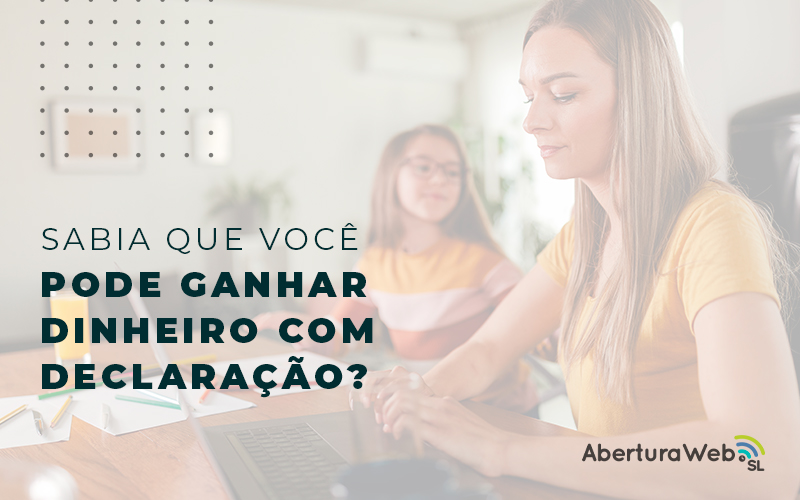 Saiba Que Voce Pode Ganhar Dinheiro Com Declaracao Blog - WebGroup